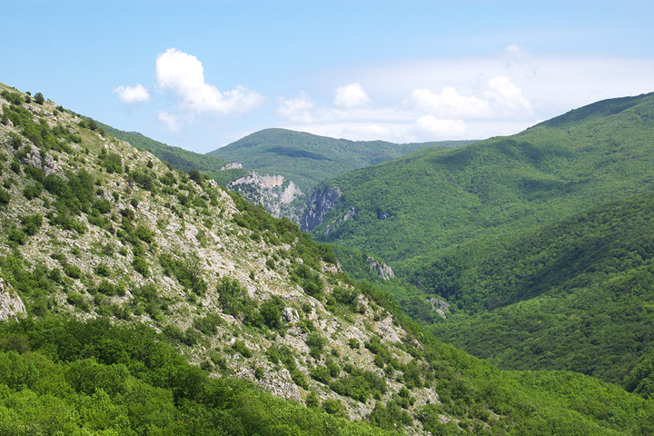 Каньон уже виден